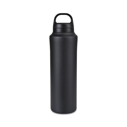 OBG.PUB - Bouteille Isotherme 740ml en Acier Recyclé Growz Noir Bouteille Isotherme 740ml en Acier Recyclé Growz Noir