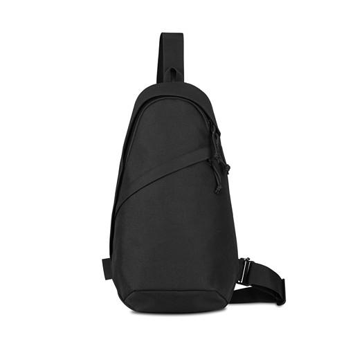 OBG.PUB - Sac Bandoulière Éco-Responsable en rPET Nazer Noir Sac Bandoulière Éco-Responsable en rPET Nazer Noir