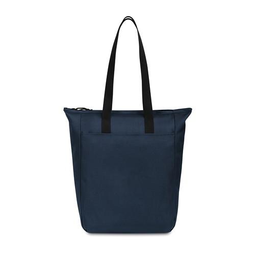 Tote Bag élégant Zippé en rPET Recyclé Zelvay Bleu marine