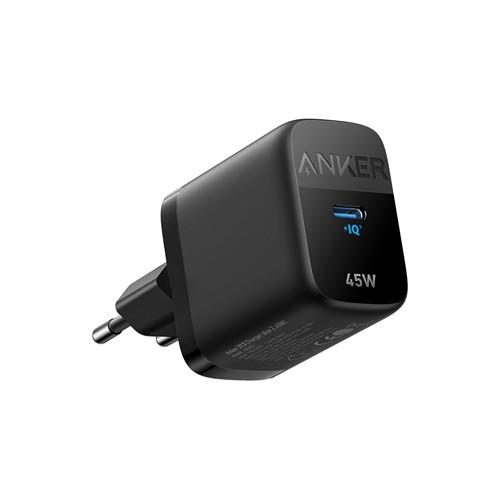 OBG.PUB - Chargeur USB-C 45W Compact en ABS Zelvox Noir Chargeur USB-C 45W Compact en ABS Zelvox Noir
