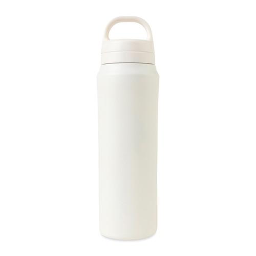 OBG.PUB - Bouteille Isotherme 470ml en Acier Recyclé Rowali Blanc Bouteille Isotherme 470ml en Acier Recyclé Rowali Blanc