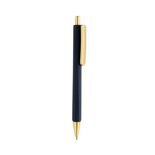 Stylo Luxe Triangulaire en plastique recyclé Trevo Bleu marine