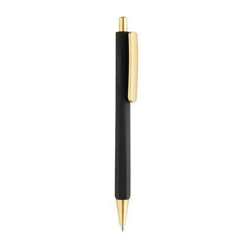 Stylo Luxe Triangulaire en plastique recyclé Trevo Noir