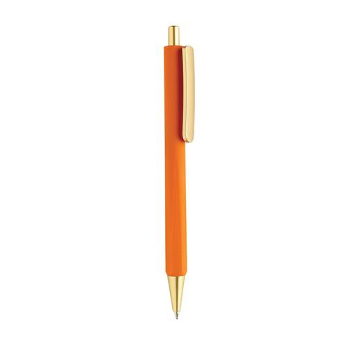 Stylo Luxe Triangulaire en plastique recyclé Trevo Orange