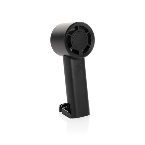 Ventilateur Portable pratique en Plastique Recyclé Twelo Noir