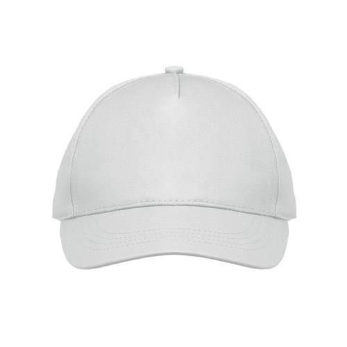 Casquette élégante 5 Pans en coton pour enfant Mozzi Blanc
