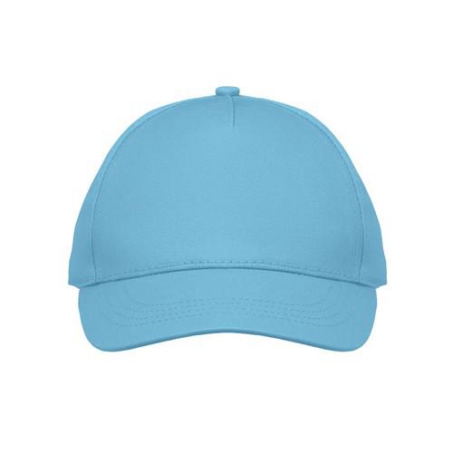 Casquette élégante 5 Pans en coton pour enfant Mozzi Bleu ciel