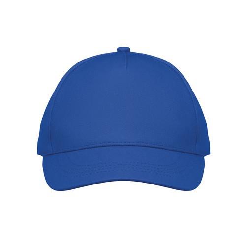 Casquette élégante 5 Pans en coton pour enfant Mozzi Bleu roi