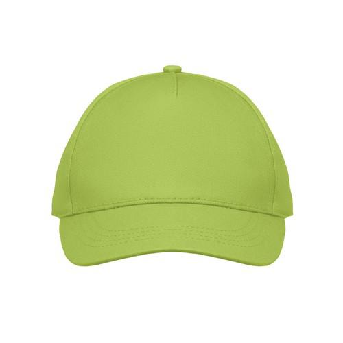 Casquette élégante 5 Pans en coton pour enfant Mozzi Vert citron