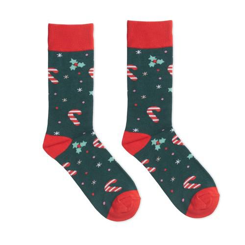 OBG.PUB - Chaussettes de Noël confortable en coton et polyester Felvio Vert Chaussettes de Noël confortable en coton et polyester Felvio Vert