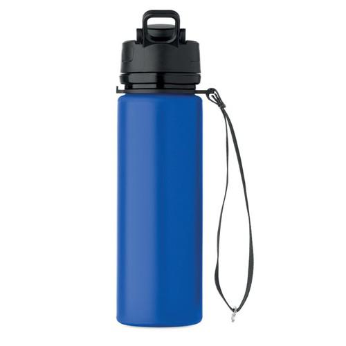 Gourde de Sport Pliable 500ml en Silicone Flevo Bleu roi