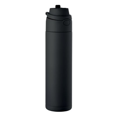 OBG.PUB - Gourde en acier inoxydable recyclé 650 ml avec Paille Viscor Gourde en acier inoxydable recyclé 650 ml avec Paille Viscor