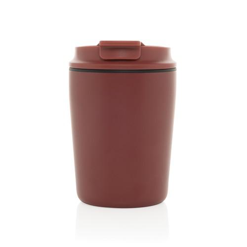 OBG.PUB - Tasse à Café 220ml en acier avec Boîte Cadeau Brivo Rouge Tasse à Café 220ml en acier avec Boîte Cadeau Brivo Rouge