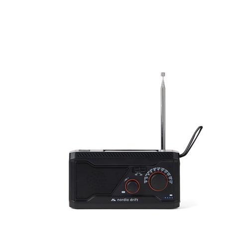 OBG.PUB - Radio Multifonctions Solaire 4000mAh en ABS Veldra Noir Radio Multifonctions Solaire 4000mAh en ABS Veldra Noir