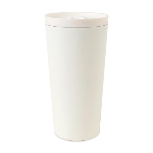 Mug Isotherme 500ml en Acier inoxydable Recyclé Voran Blanc