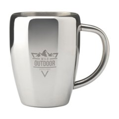 OBG.PUB - Mug haut de gamme en Acier Inoxydable Recyclé 220 ml Veltro Mug haut de gamme en Acier Inoxydable Recyclé 220 ml Veltro