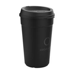OBG.PUB - Gobelet Réutilisable avec Couvercle 400ml an plastique PP Kisa Gobelet Réutilisable avec Couvercle 400ml an plastique PP Kisa