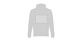 Sweat-shirt à capuche pour enfant en coton Phenus - Marquage Recto