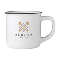 Mug en Céramique avec Style Rétro 320ml Bravio