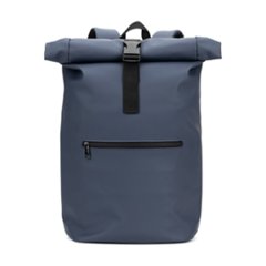 OBG.PUB - Sac à dos roll-top en PU avec poche ordinateur 16 pouces Maël Sac à dos roll-top en PU avec poche ordinateur 16 pouces Maël