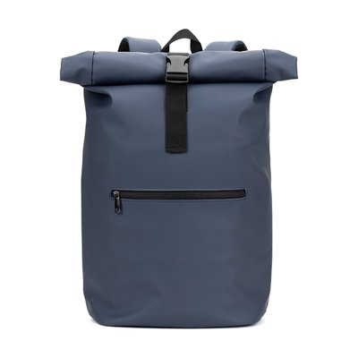 Sac à dos roll-top en PU avec poche ordinateur 16 pouces Maël
