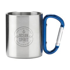 Tasse avec Mousqueton en Inox Recyclé 220 ml Kavio