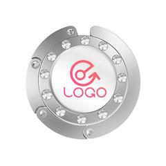 OBG PUB - Accroche sac pliable strass Glitter