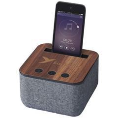 OBG.PUB - Enceinte bluetooth robuste en bois de 5 W Shablur Enceinte bluetooth robuste en bois de 5 W Shablur
