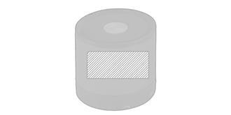 Haut-parleur avec connexion Bluetooth de 10m Gredo - Marquage Recto