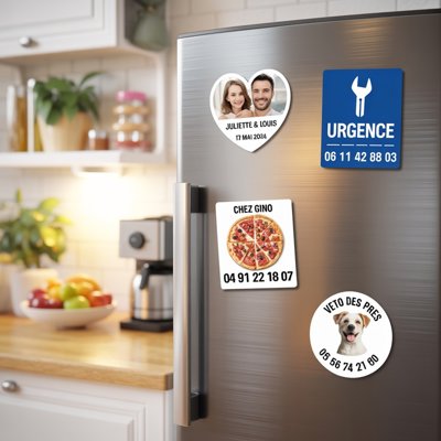OBG.PUB - Magnet personnalisé pour frigo et véhicule Maglia Magnet personnalisé pour frigo et véhicule Maglia