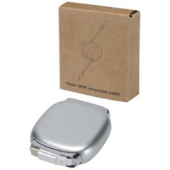 Câble de Recharge Rétractable 100 W en ABS Velpo