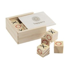 Jeu Tic Tac Toe en Bambou FSC Solla