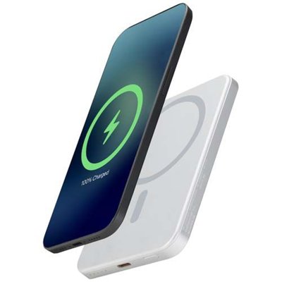 Powerbank Magnétique 5000 mAh écologique en Alu Vedrix