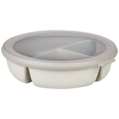 Bol à 3 Compartiments haut de gamme en plastique PP Jumbo