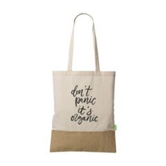 OBG.PUB - Sac Shopping Coton Bio et Jute Nalvo Sac Shopping Coton Bio et Jute Nalvo