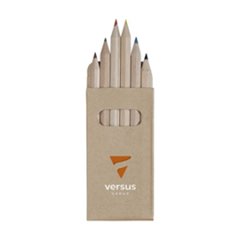 Crayons de Couleur Publicitaires en Bois Recyclé Carti