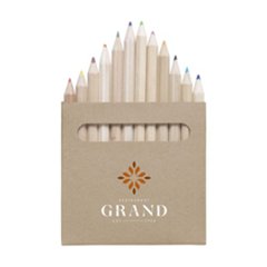 Crayons de Couleur Publicitaires en Bois Jack