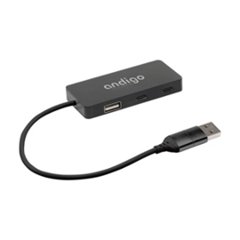 Hub USB Publicitaire Éco-Responsable en Aluminium Recyclé Jemo