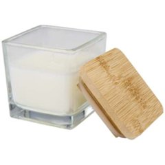 Bougie Parfumée haut de gamme en Verre et Bambou Ambrel