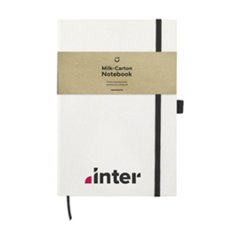 OBG.PUB - Carnet A5 Éco Personnalisé en Carton de Lait Recyclé Lemvo Carnet A5 Éco Personnalisé en Carton de Lait Recyclé Lemvo