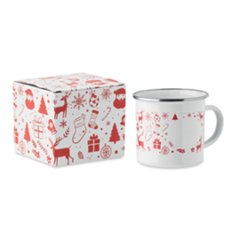 Mug de Noël en Émail 300ml haut de gamme Mariok