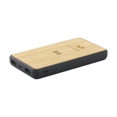 Powerbank Sans Fil Éco Bambou & ABS Recyclé Yoan