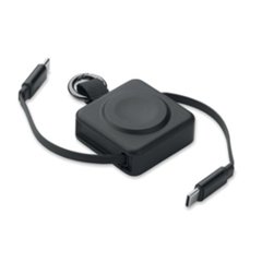 OBG.PUB - Câble USB-C Rétractable 100W haut de gamme en ABS Daso Câble USB-C Rétractable 100W haut de gamme en ABS Daso