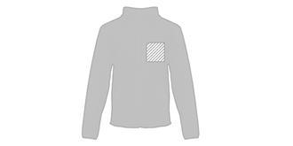 Veste polaire pour homme en polyester Helsink - Marquage Recto