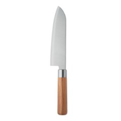 OBG.PUB - Couteau de Chef avec Lame en Inox et Poignée en Bois Brenko Couteau de Chef avec Lame en Inox et Poignée en Bois Brenko