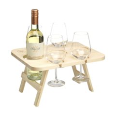 Table à Vin Pliable Publicitaire en Bois FSC Tably