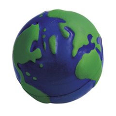 OBG.PUB - Balle Anti-Stress Globe Publicitaire Terra Balle Anti-Stress Globe Publicitaire Terra
