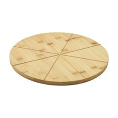 OBG.PUB - Planche à Découper Pizza en Bambou FSC Plank Planche à Découper Pizza en Bambou FSC Plank