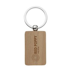 Porte-Clés Rectangulaire en Bois Kuba