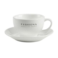 Tasse Cappuccino et Sous-Tasse Céramique Valno